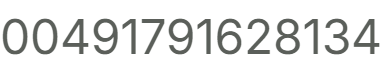 Numéro de téléphone
