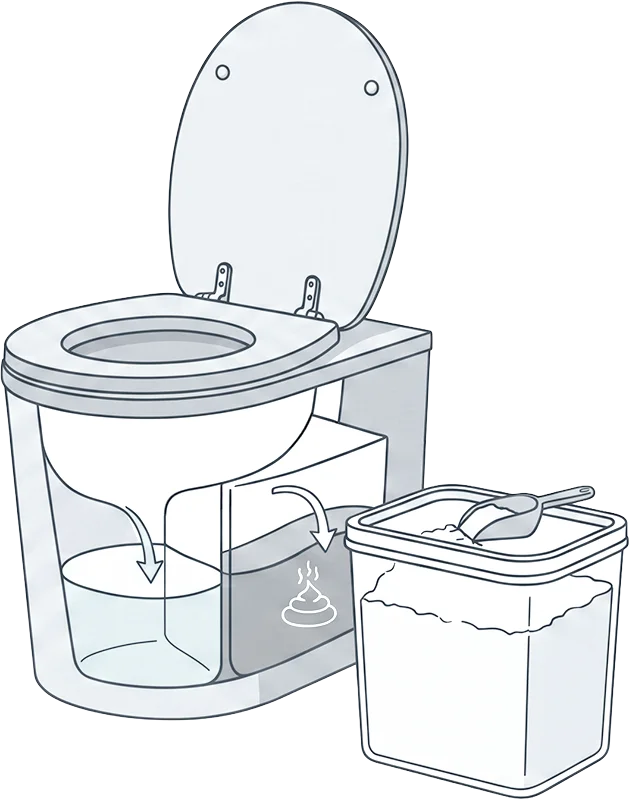 Questions fréquentes sur les toilettes sèches